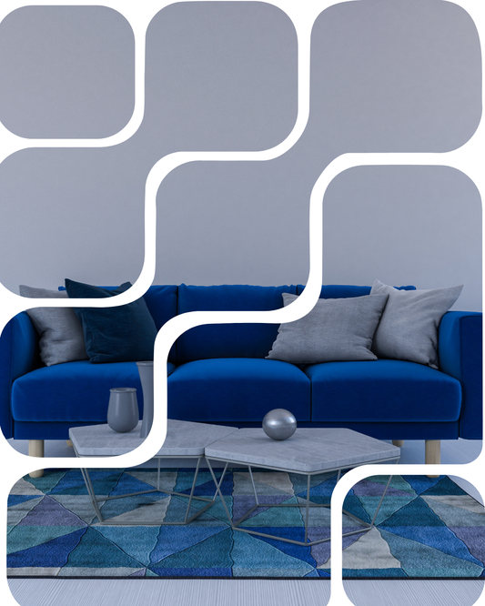 BLUE MAGIC SOFA